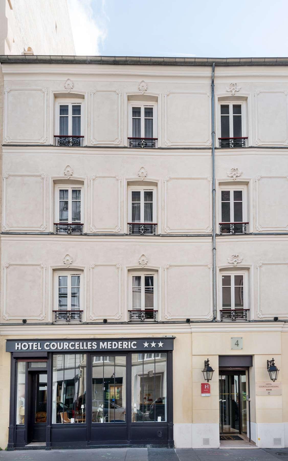 Courcelles Mederic Hotel Párizs Kültér fotó